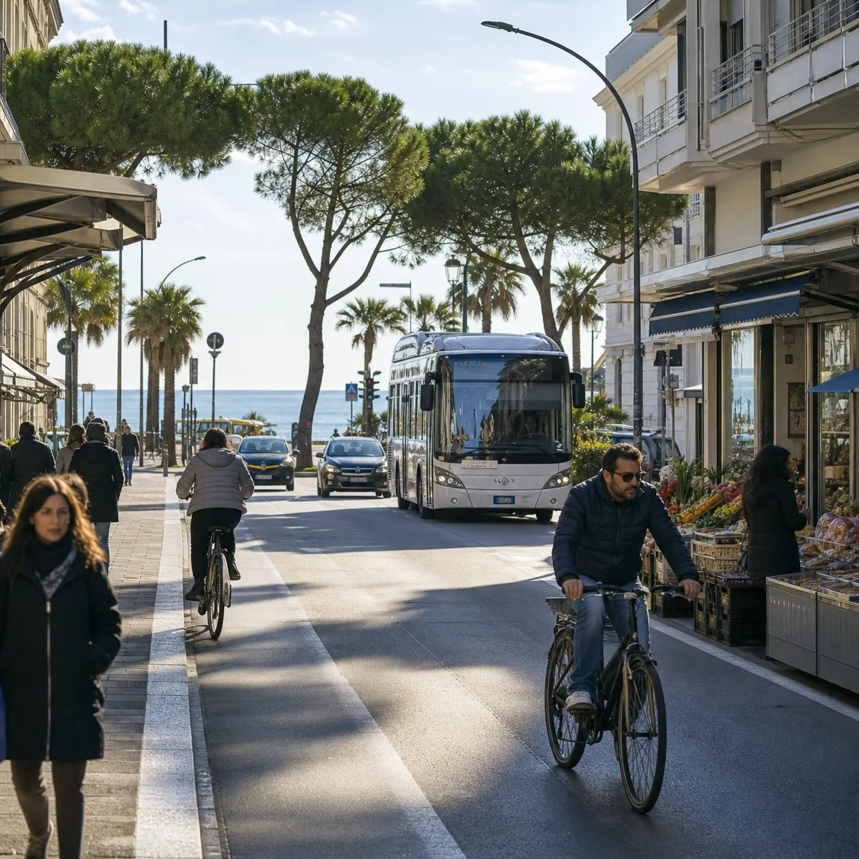 Illustration: Weekday life in Pescara