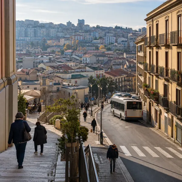Illustration: Everyday life in hilly Potenza