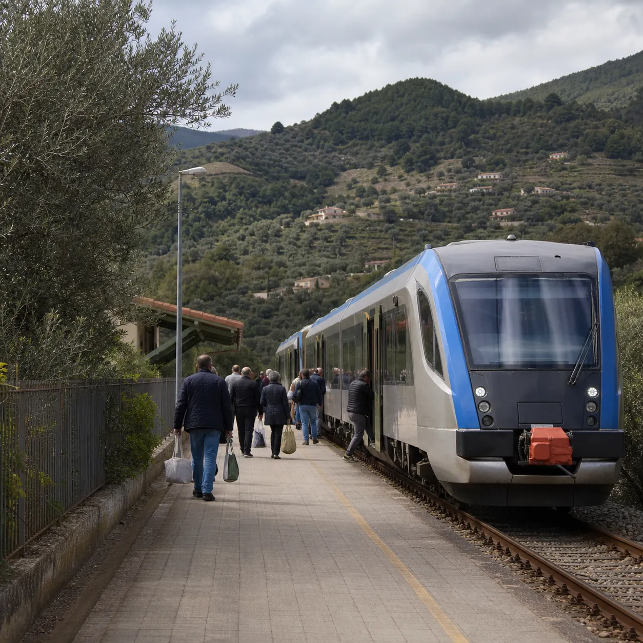 Illustration: Regional transport through rural Calabria