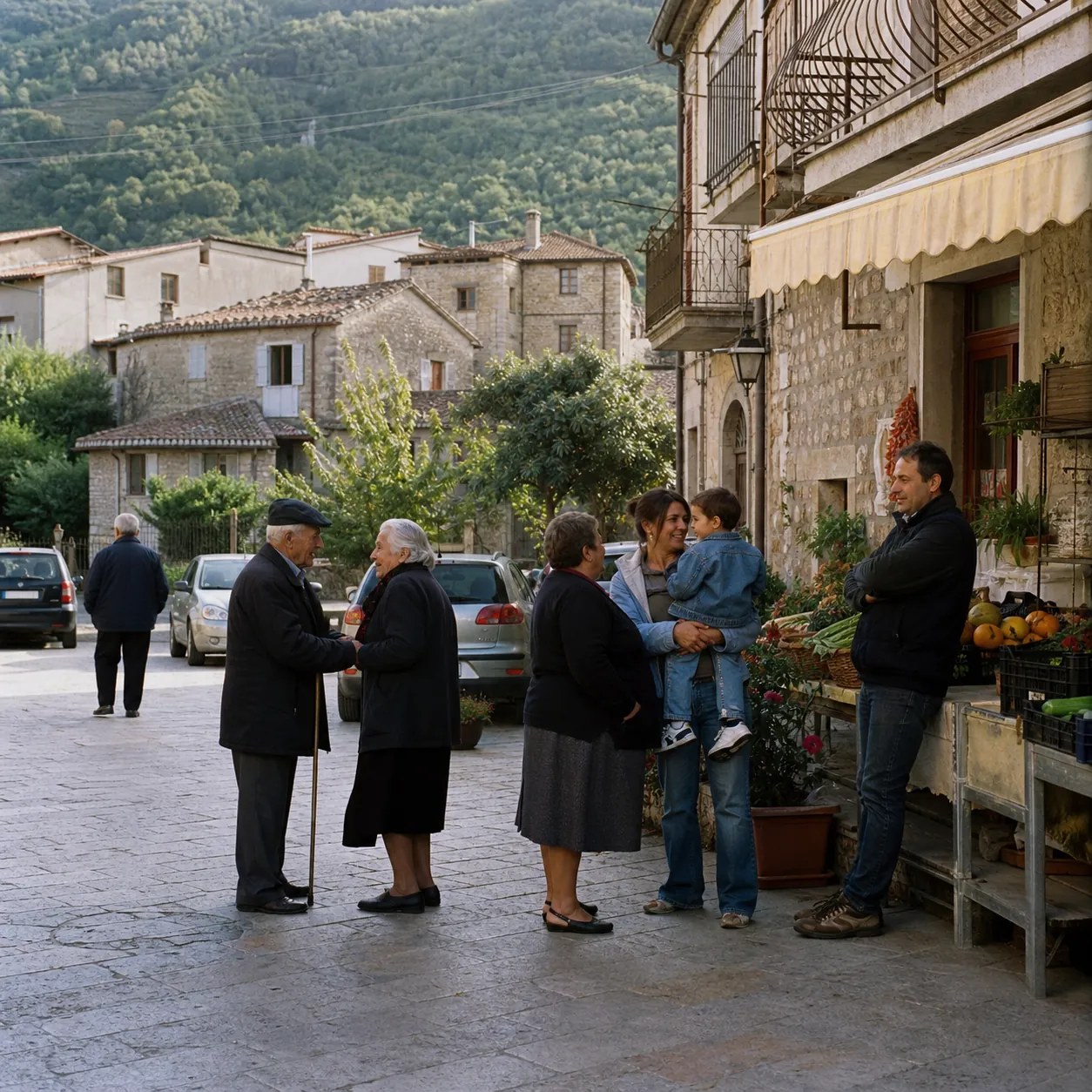 Illustration: Community life in inland Campania