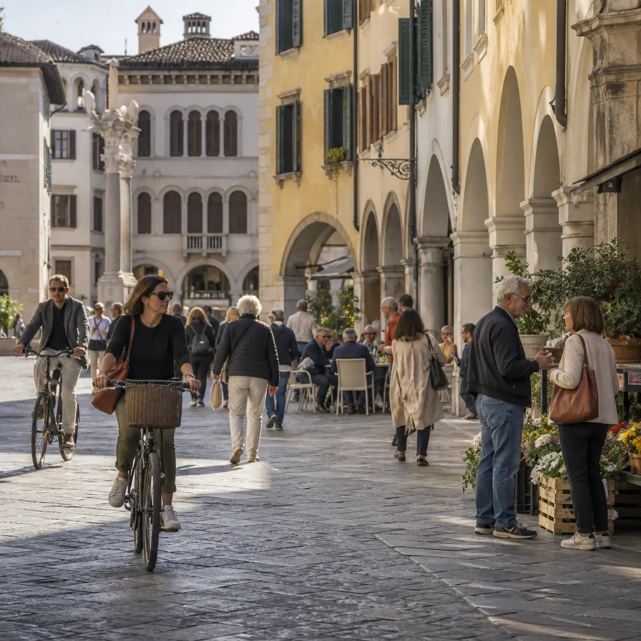 Illustration: Daily life in Udine