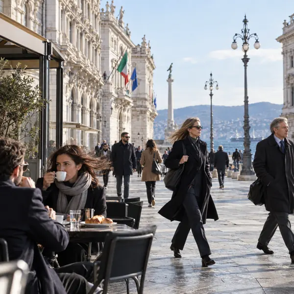 Illustration: Everyday life in Trieste