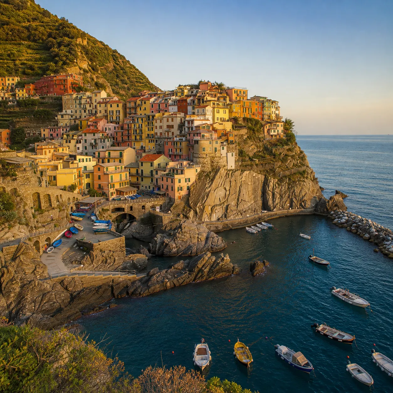 Illustration: Cinque Terre