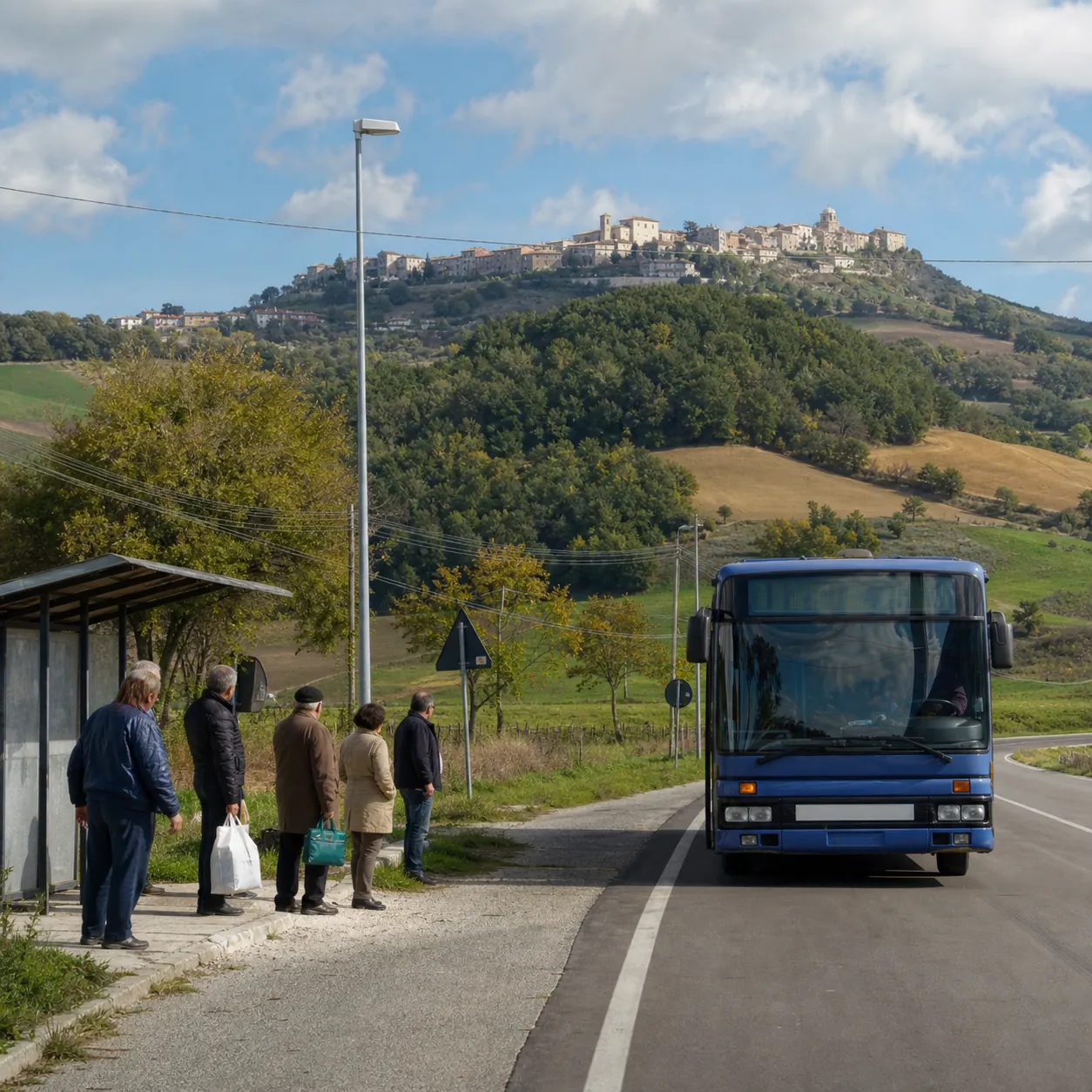Illustration: Regional transport in rural Molise