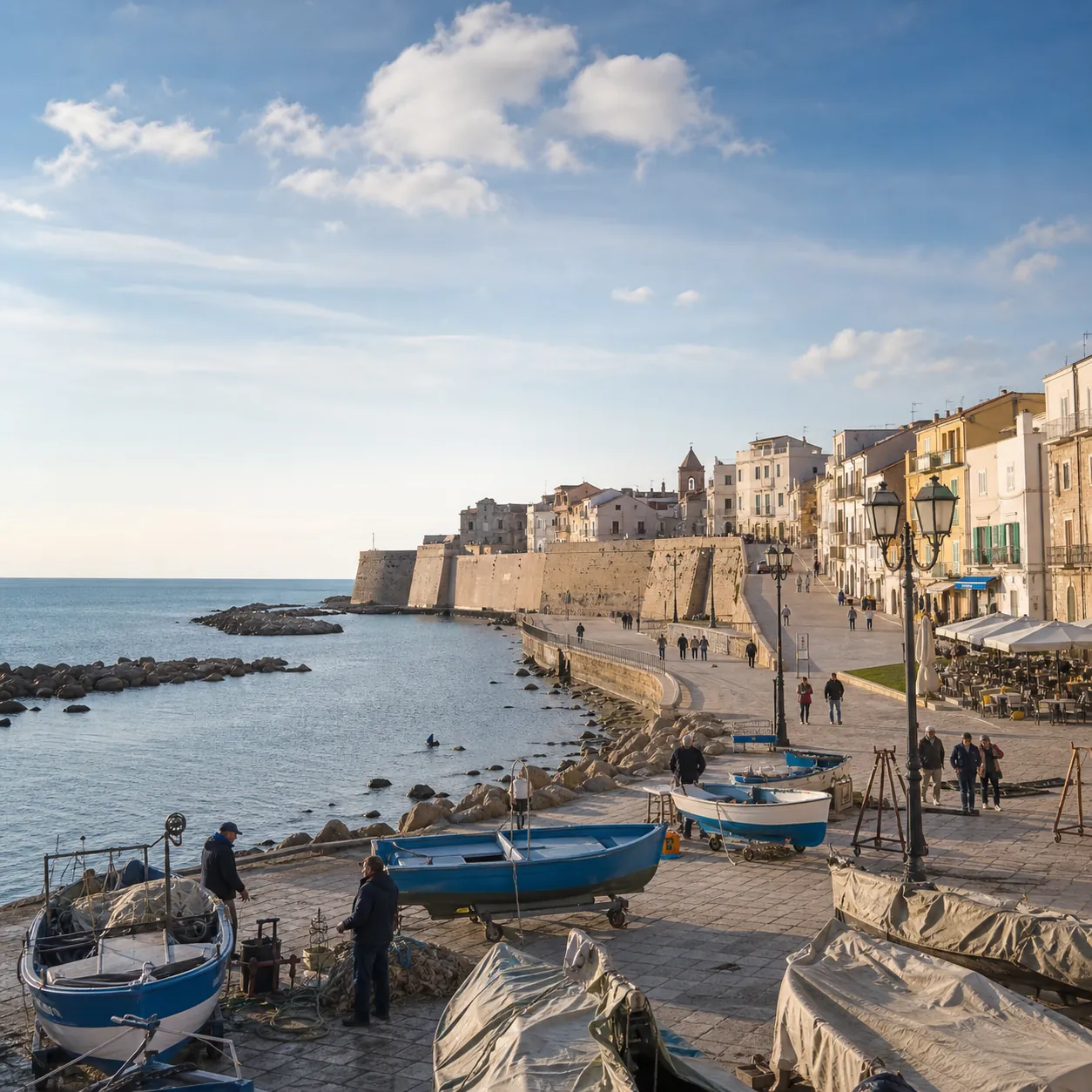 Illustration: Termoli outside the summer season
