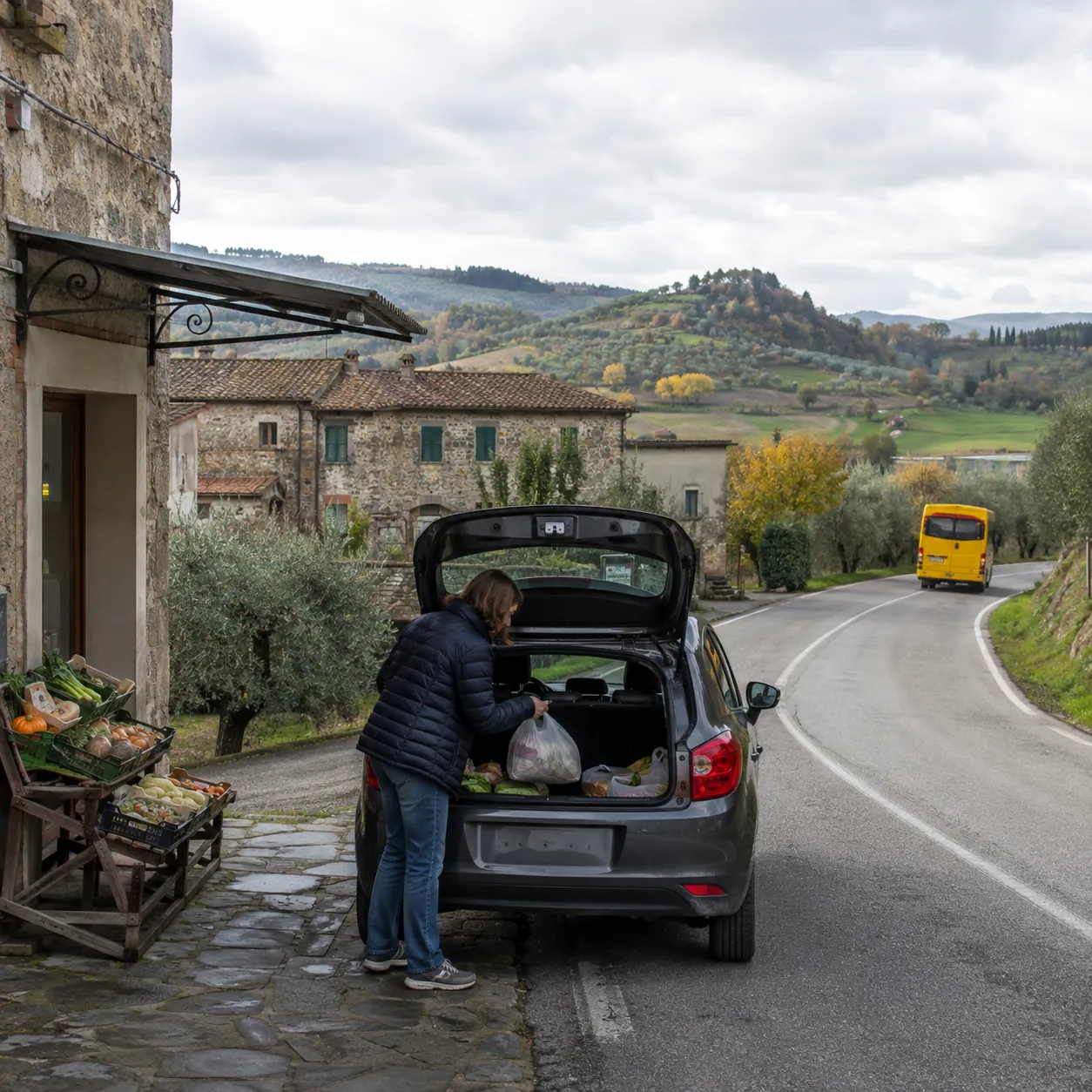Illustration: Practical rural life in Tuscany