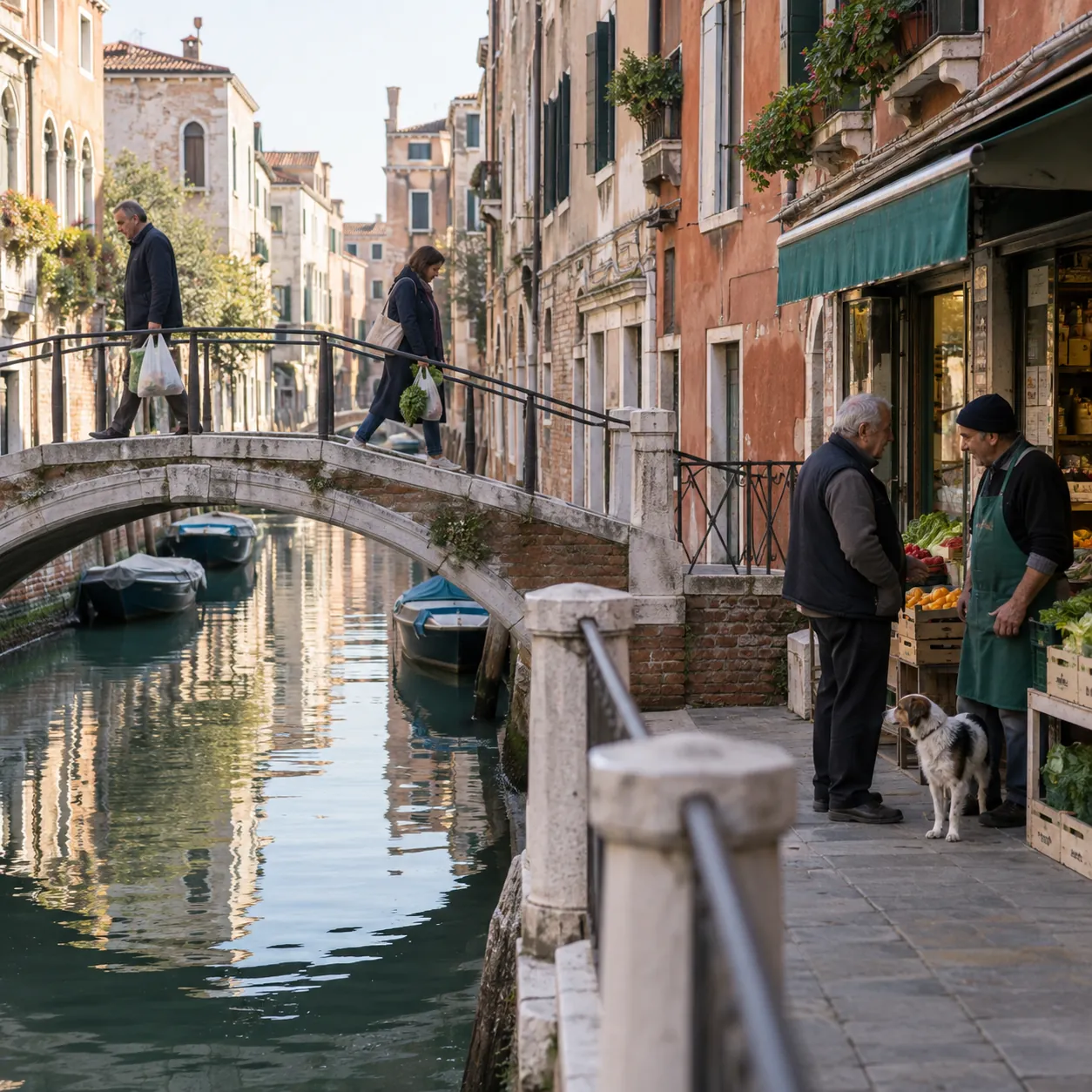 Illustration: Residential life in Venice